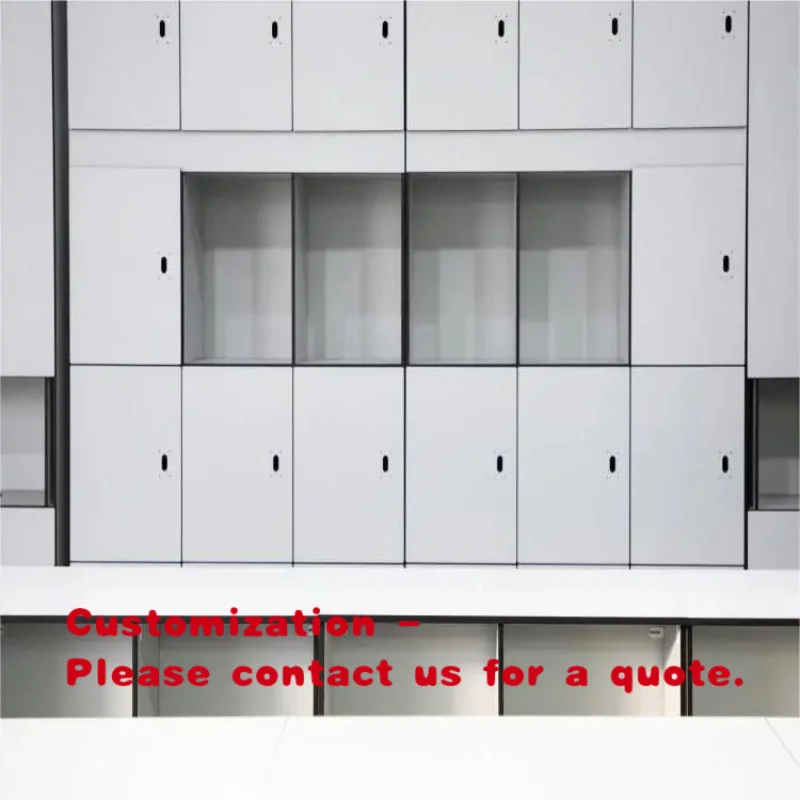 custom.DEBO Modern HPL Compact Laminate Fiberboard Gym Locker Waterproof Durable