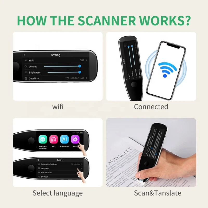 112 Languages Real Time Two Way Translation Pen Scan Translation Voice Translator