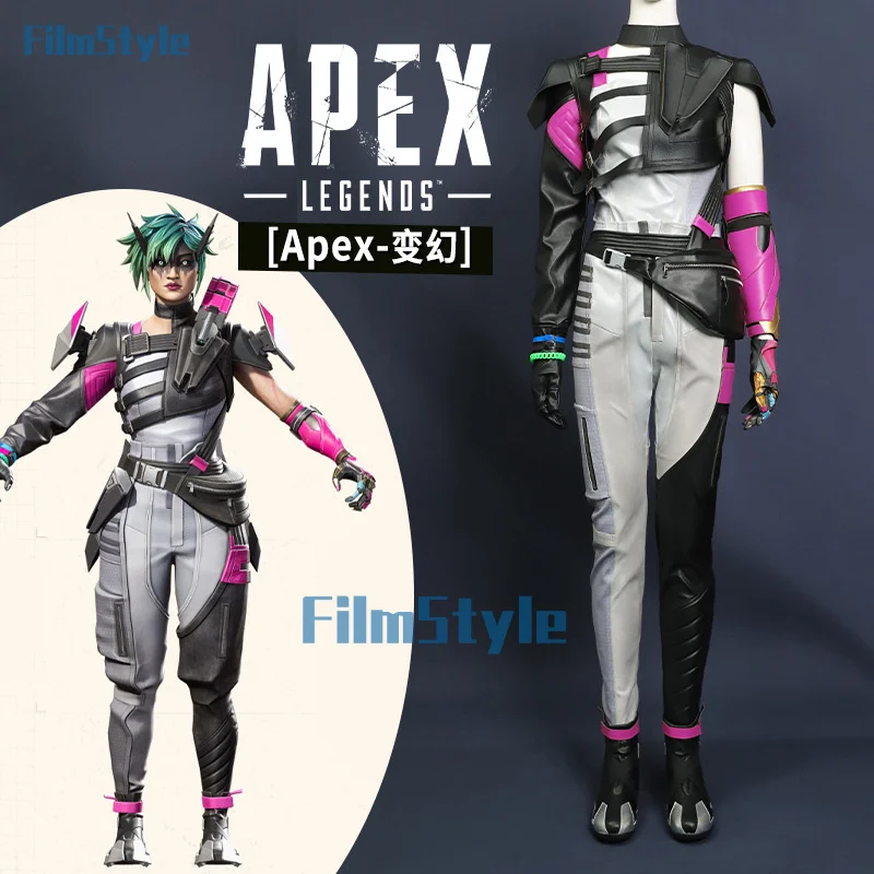 Legends Alter Cosplay Costume Game Apex Disguise New Skin Alter Costumes Outfit Women Evil Spirit Skin Suit Accessories Carnival