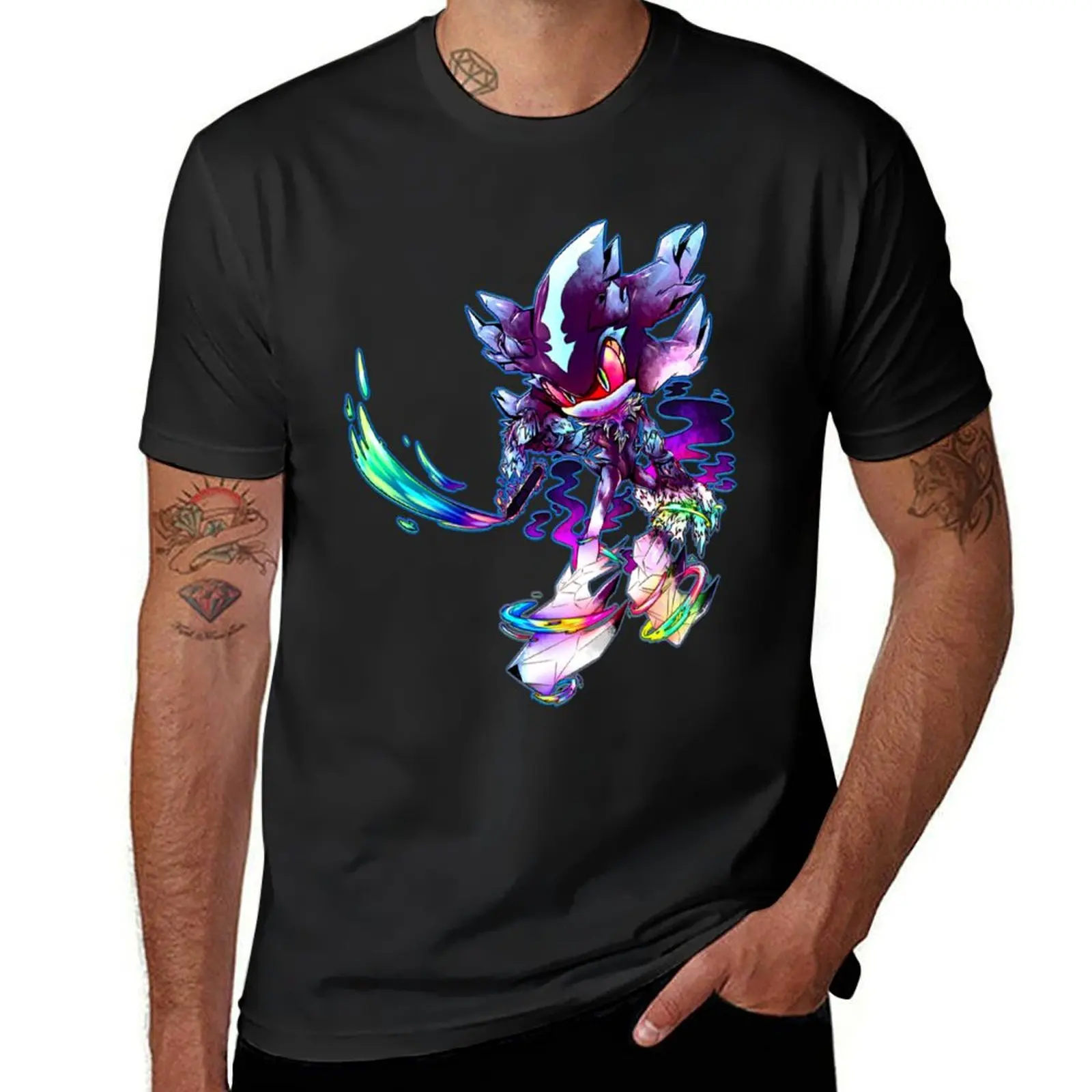 

Mephiles The Colorful T-Shirt customs oversized anime t shirts mens designer t shirt