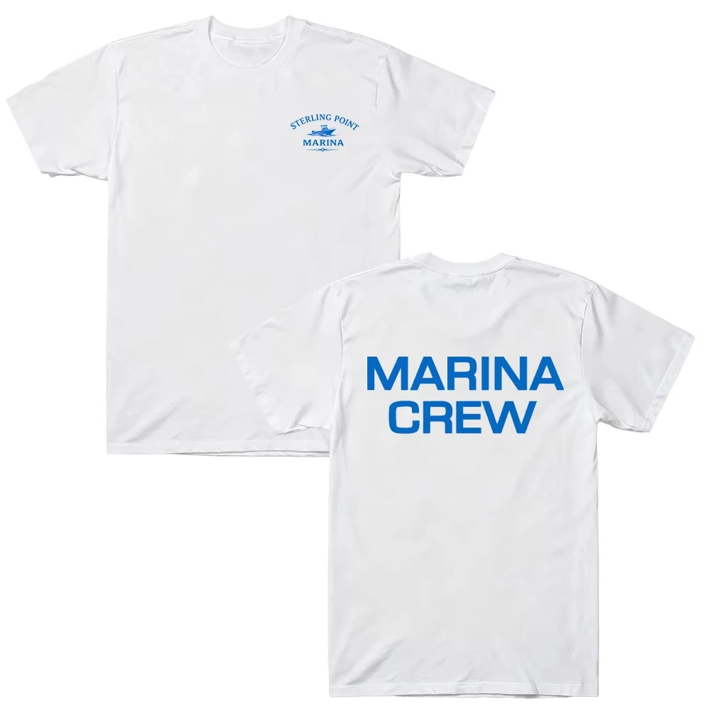 2026 Hot Selling Fashion New TV Tee Sterling Point Marina T Shirts Fashion Y2k Clothing Graphic Print Casual Tops Unisex