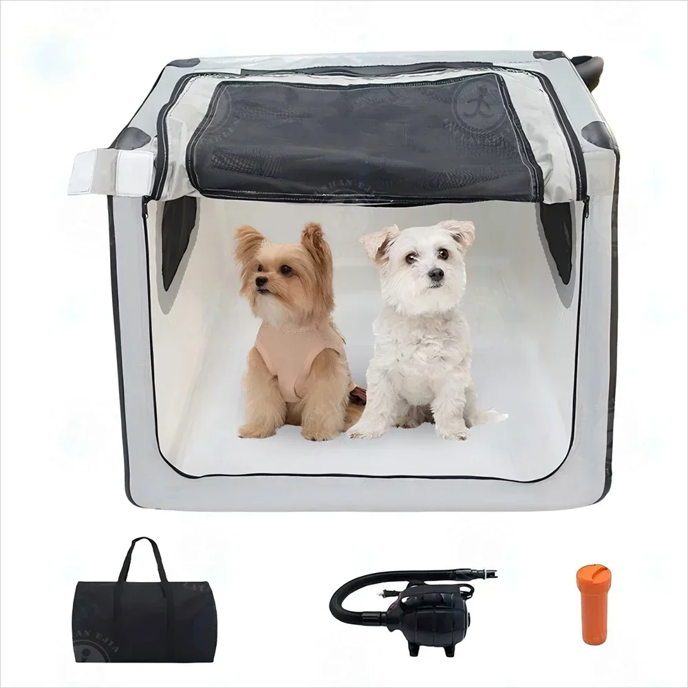 Chenil de Voyage Pliable Gonflable pour Animaux de Compagnie, Boîte de Consignation pour Voiture, Cage d'Nikpour Chien