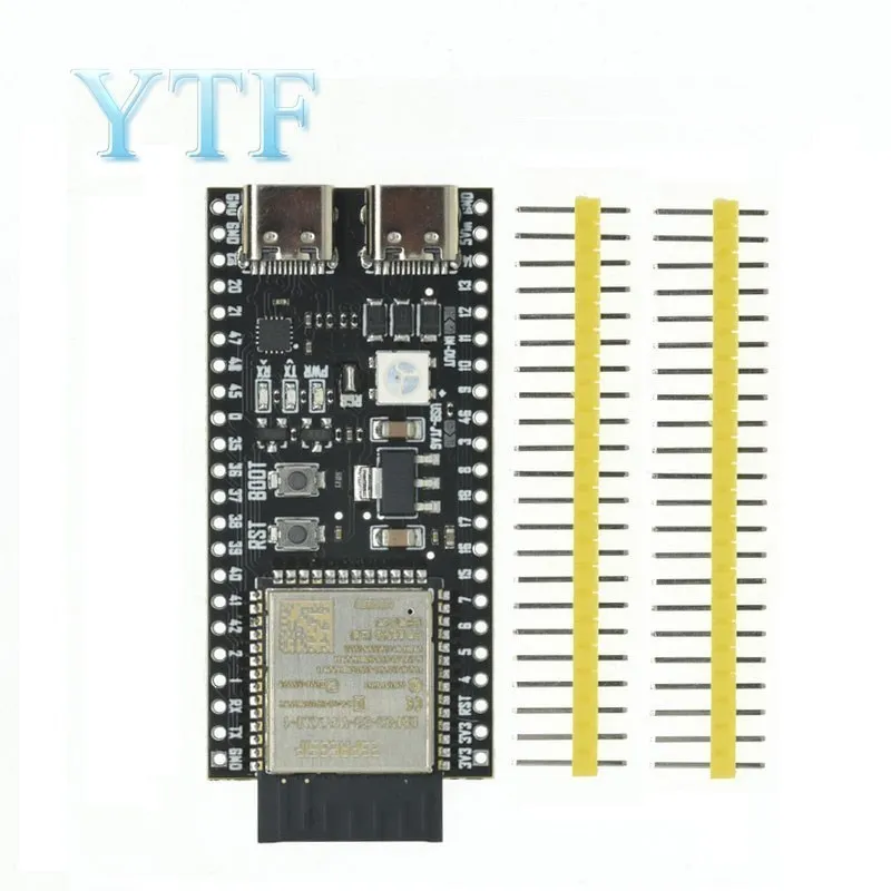 ESP32-S3-DevKitC-1 WiFi+Bluetooth-compatible Internet Of Things Type-C Development Board Core Board ESP32-S3-WROOM-1For Arduino