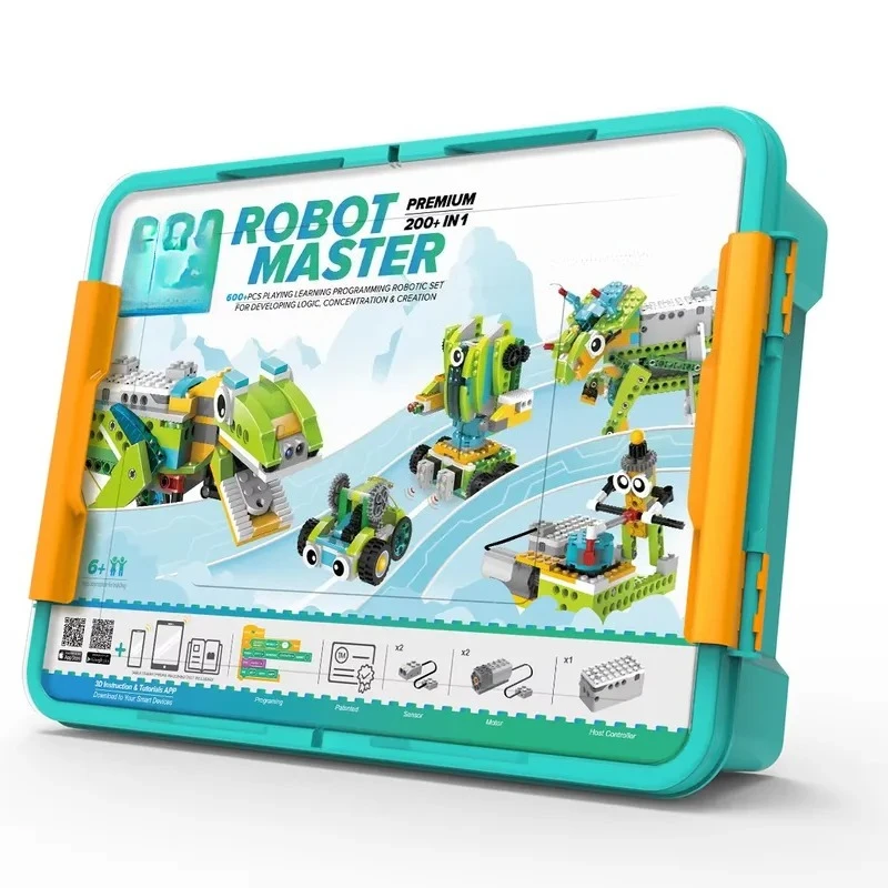 2026 New, High Quality, Makerzoid Premium STEM Master Programming Coding Toy with Remote Control and Free Course Videos