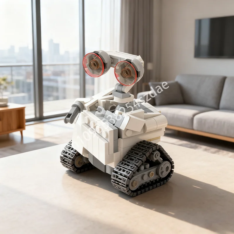 

105pcs MOC White WallE Alternate Build Creator 3 1ed Model Building Blocks Toys DIY Creative Brick Christmas Gift Kids Birthday