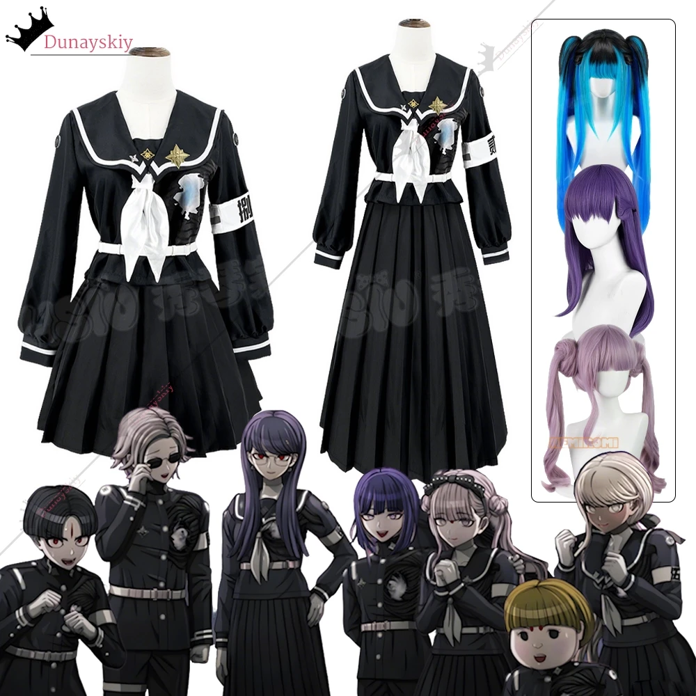 A centena linha-amemiya darumi cosplay traje jiakei vestidos uniformes do ensino médio anime carnaval festa role-play ternos 