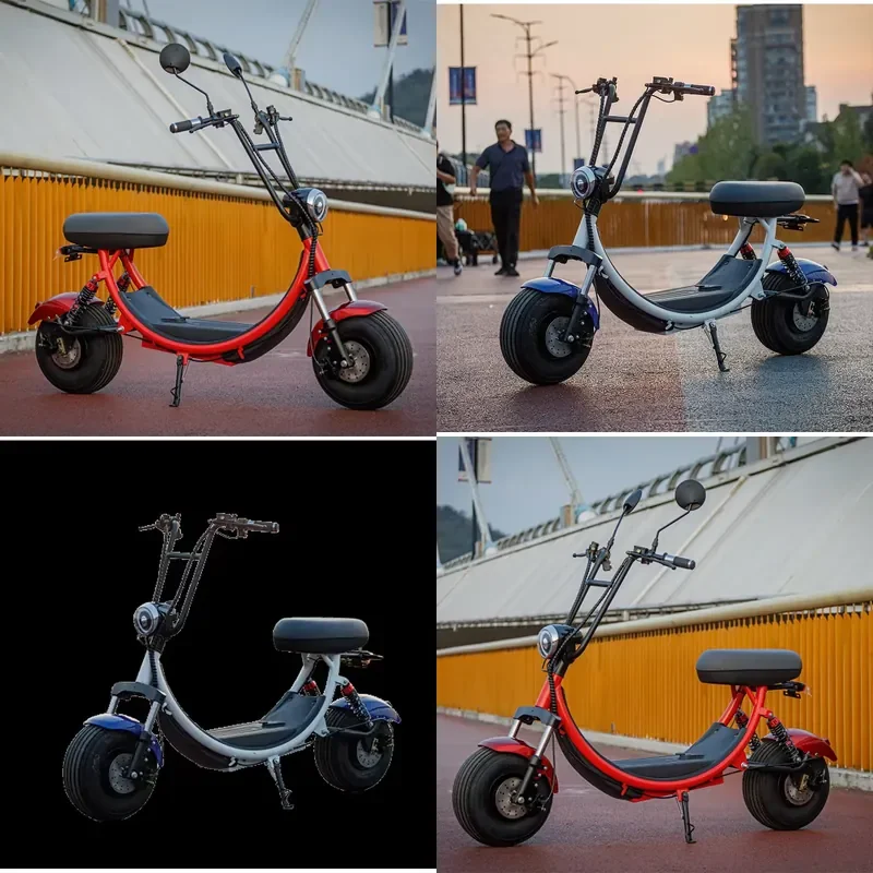 STROVAN New Product Model EH01 With Eec Certification and Overseas Warehouse 1000W 48V Electric Motorcycle Scooter for
