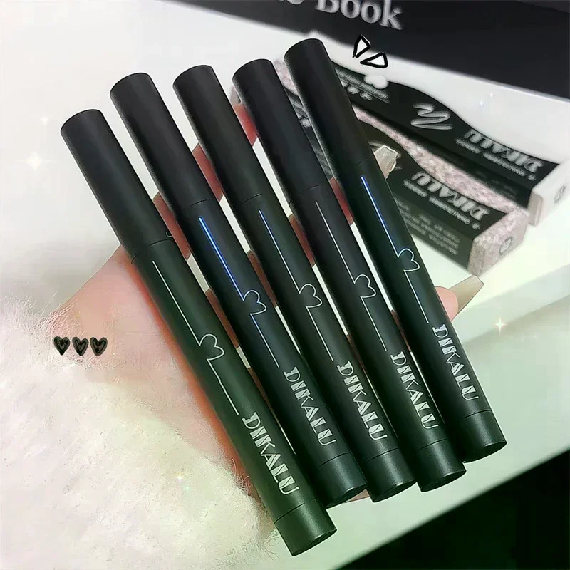 DIKALU brillant perle ombre à paupières stylo blanc mat paillettes Eyeliner crayon imperméable longue éclaircir les yeux couché ver à soie bâton maquillage