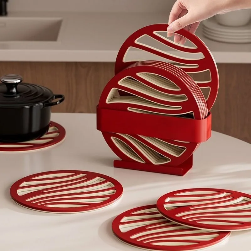 

insulation household casserole, high temperature resistant double protective mat, wedding engagement, housewarming gifts