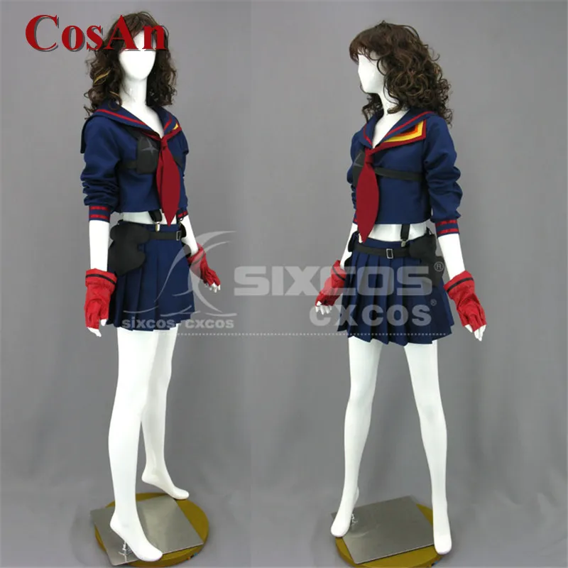 CosAn Anime KILL La KILL Ryuko Matoi Cosplay Costume Lovely Sweet School Sailor Uniform Activity Party Role Play Clothing