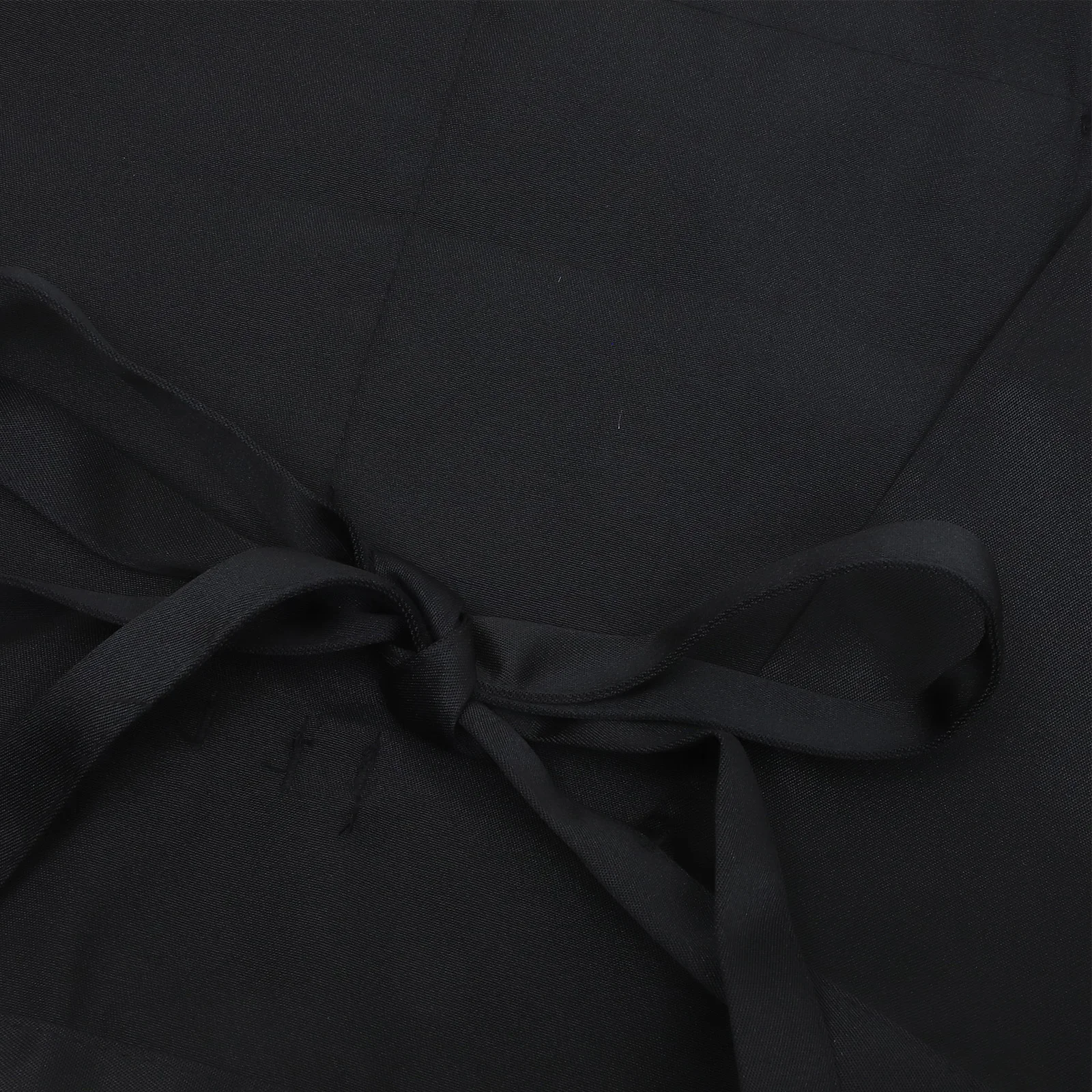 

Short Waist Apron for Waitress Server with Pockets Reusable Polyamide Material Cooking Apron for Women Canteen