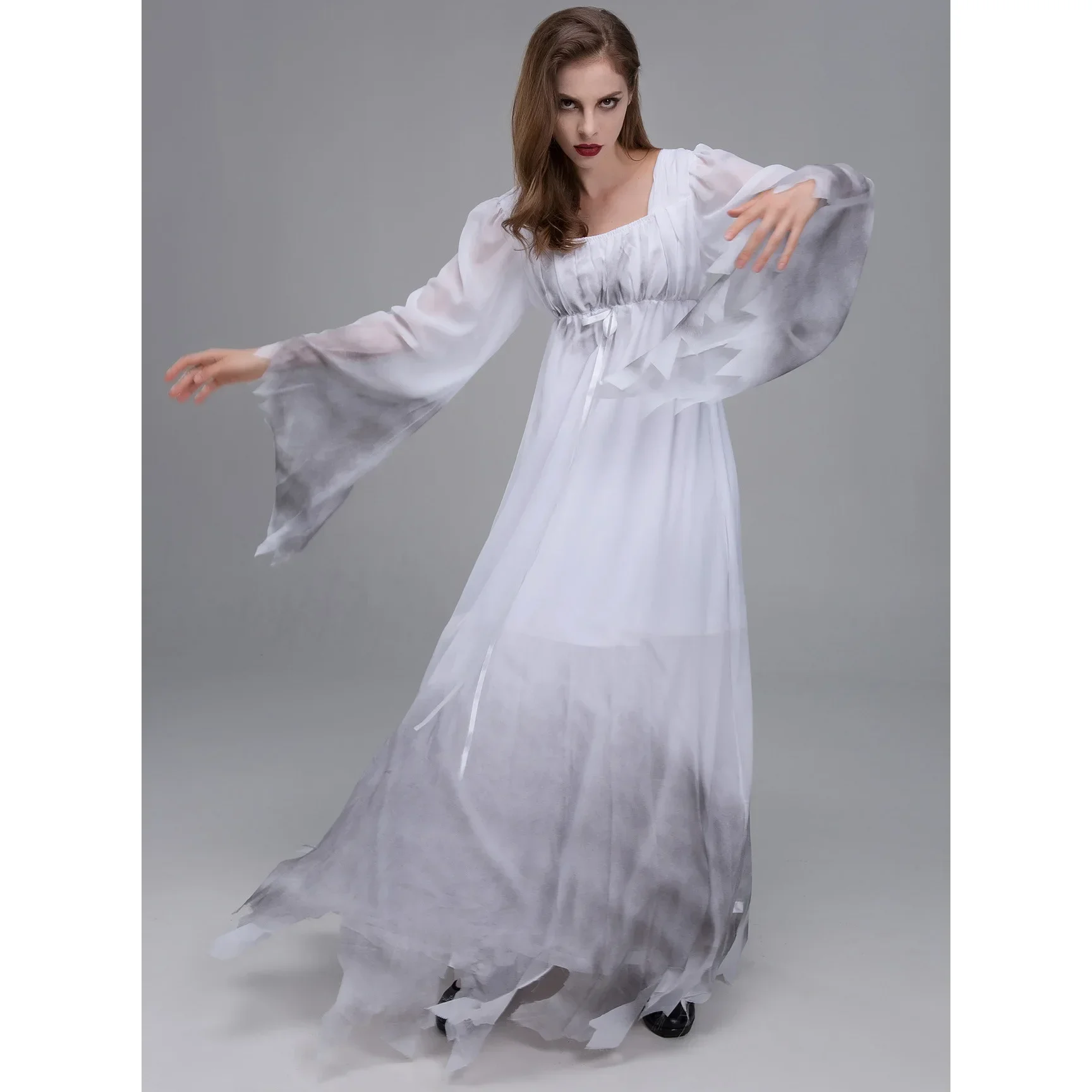 

NEWScary Zombie Costume Halloween Ghost Zombie Woman Ghost Costume Vampire Bride Playing Ghost Day Costume