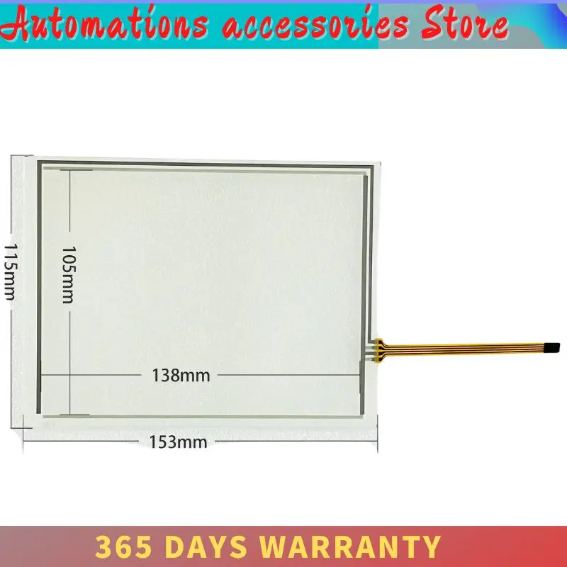 Touch Screen Panel Glass Digitizer For R56TB Robot Teaching Pendant BKO-FA0818H07 Rev:T AMT98999 AMT-98999 Touch Screen
