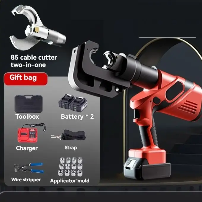 

Electric Hydraulic Crimping Pliers 18v Rechargeable Continuous Crimping Pliers Cable Real-Time Digital Display Hydraulic Pliers