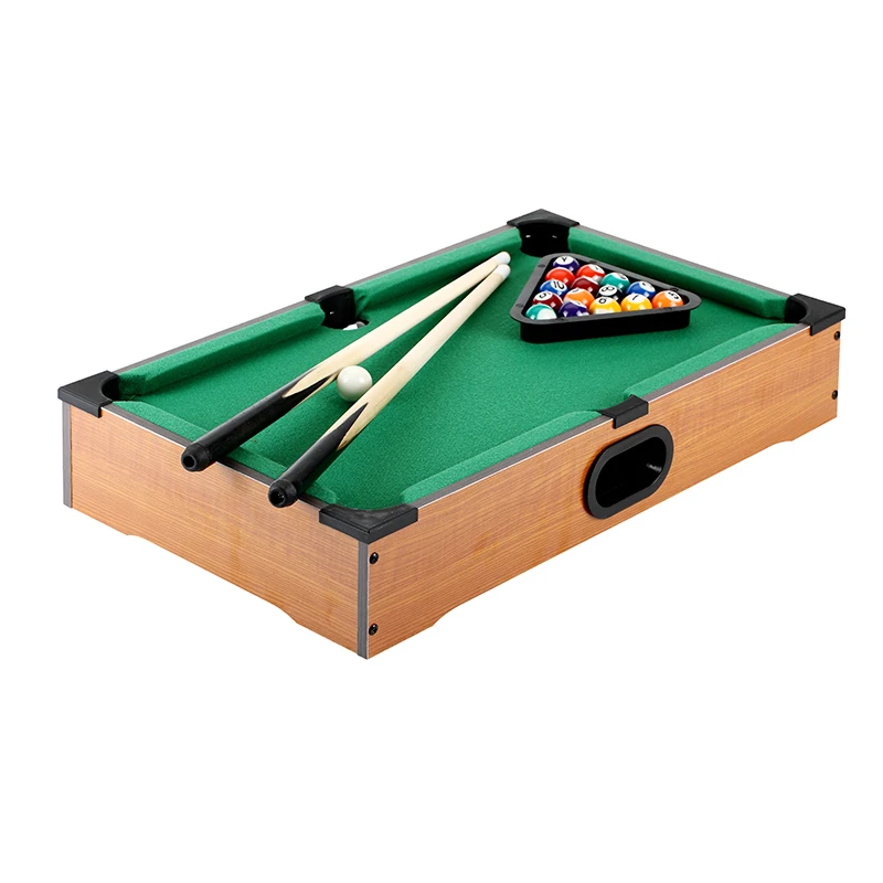 

Tabletop Snooker Accessories Portable Children Family Game Set Mini Pool Table Kids Billiard Table for Sale