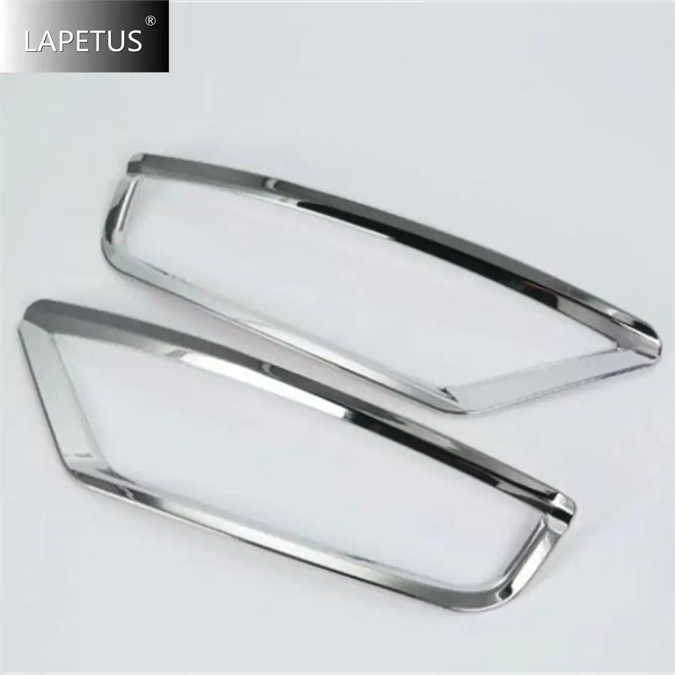 

Rear Tail Bumper Fog Light Lamp Eyelid Eyebrow Decor Frame Cover Trim For Mazda CX-5 CX5 2017 - 2021 Car Accessories ABS Chrome