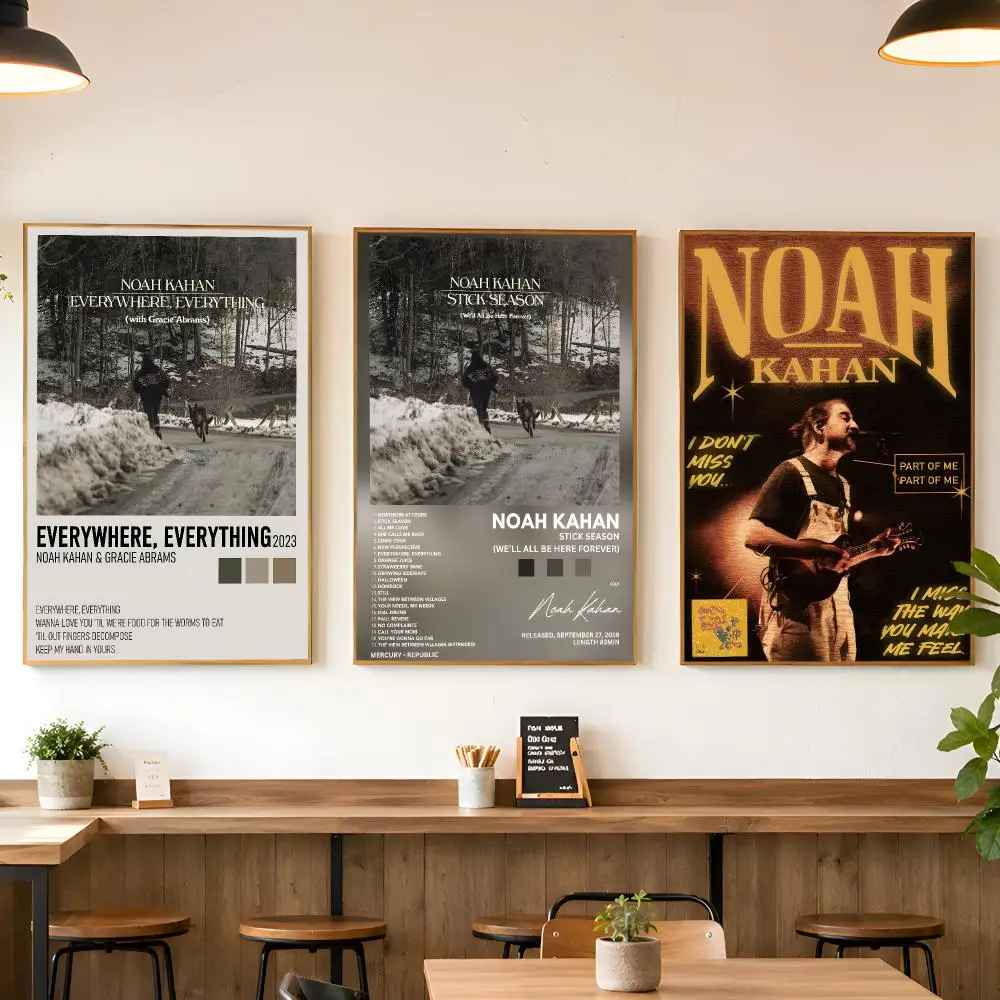 N-Noah Kahan Poster Matte Wall Peel And Stick Decor Bedroom Living Room Office Dorm Home