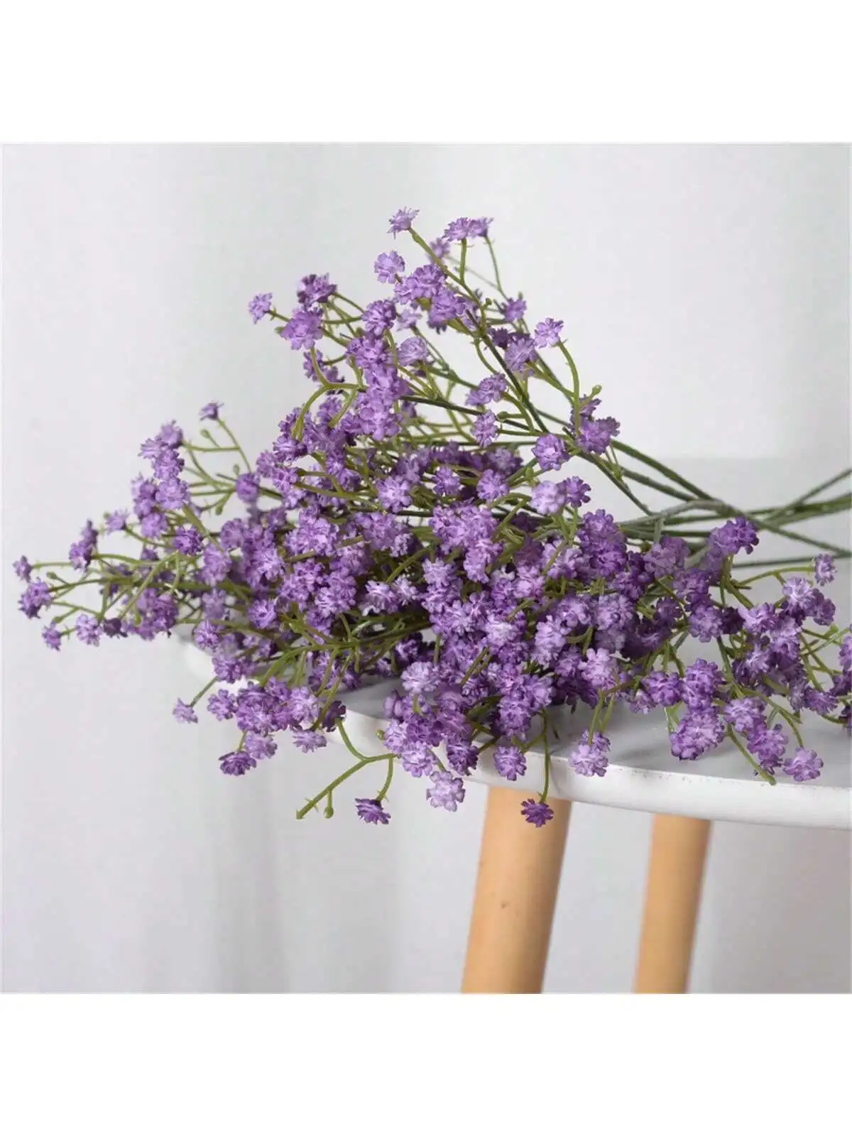 1/3 Stück weiße Gypsophila künstliche Blumen Hochzeit DIY Blumenstrauß Dekoration Arrangement Kunststoff gefälschte Blumen Heimdekoration – Detail 6