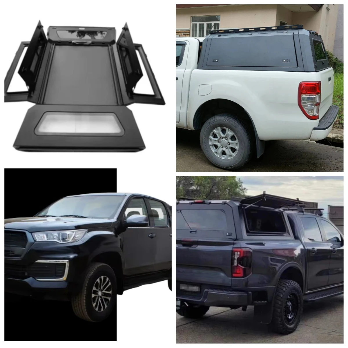 

Алюминиевый жесткий тент-кунг 4x4 для пикапа Foton Tunland G7, изготовленный на заводе, герметичный, антикоррозийный, для кемпинга