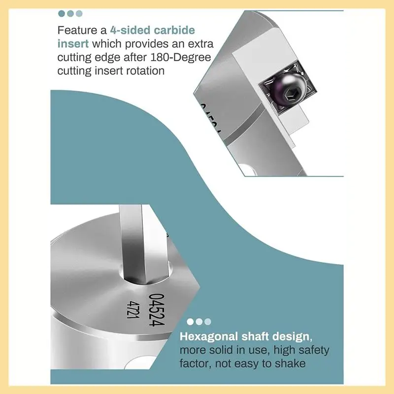 

Развертка для труб из ПВХ, 1,5 дюйма