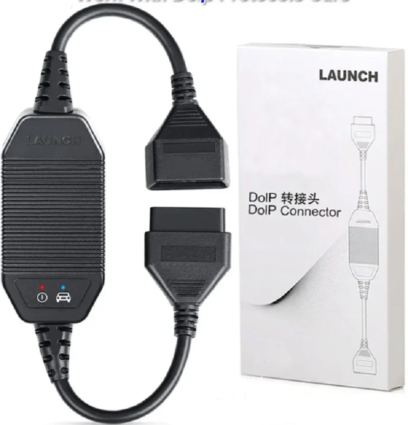 LAUNCH X431 DOIP Connector Adapter Code Reader 16pin DIOP Cable Car Diagnostic Scanner for X431 DOIP DBSCar VII DBScar7