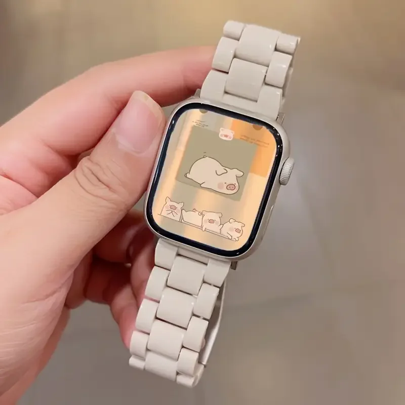 Candy Strap For Apple Watch band 44mm 40mm 41mm 45mm 38mm/42mm/46mm link bracelet iwatch series 10 9/8/7/SE 6 5 4 3 ultra 2 49mm