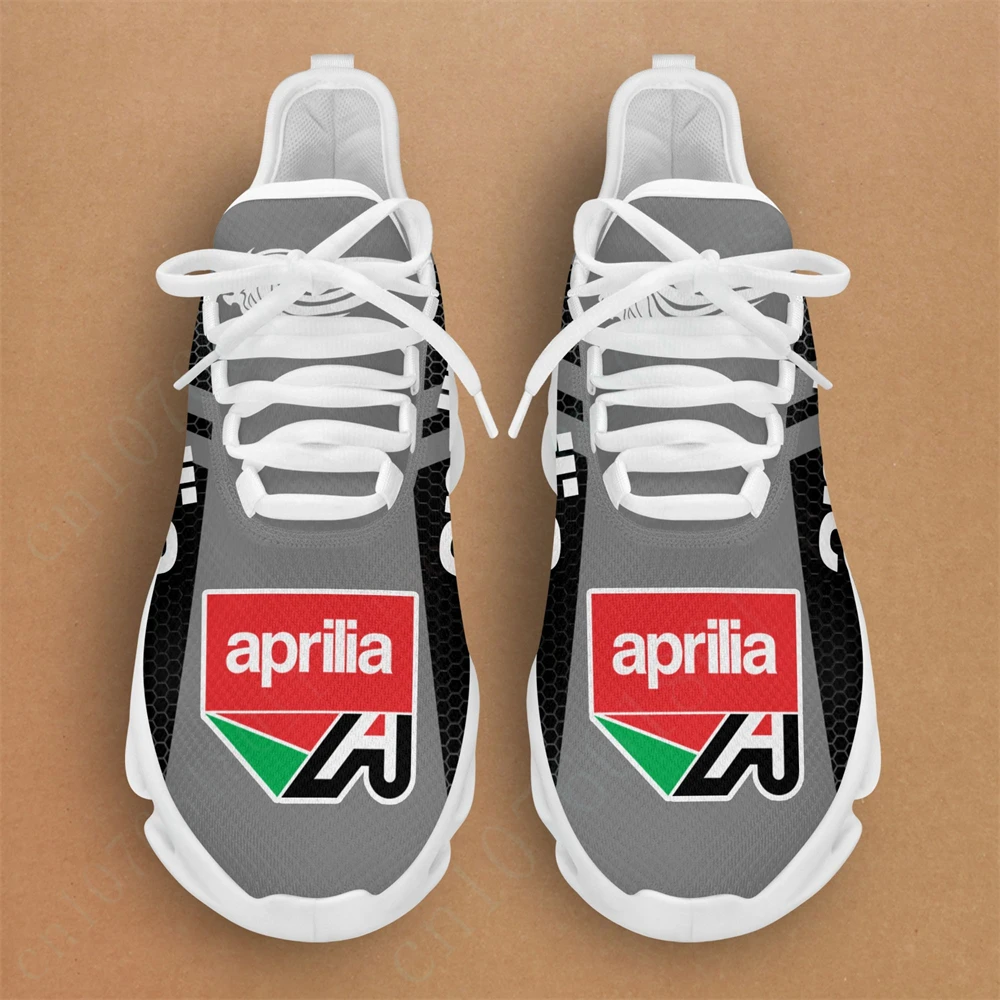 Aprilia sepatu kets olahraga untuk pria, sepatu Sneakers olahraga tenis ringan ukuran besar nyaman untuk pria