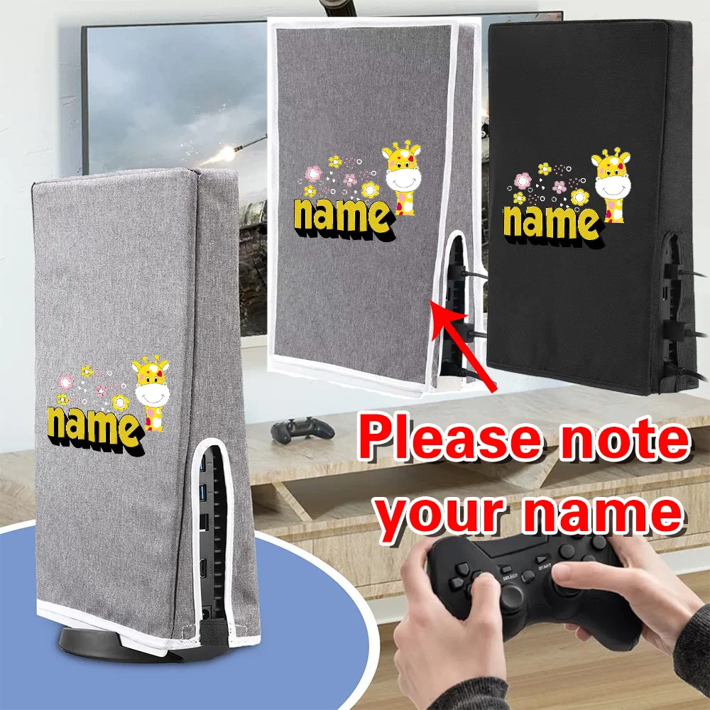 شخصية مخصصة لوحدة التحكم PS5 حامي الغبار واقية ألعاب الملحقات المضادة للخدش أداة منتجات مخصصة