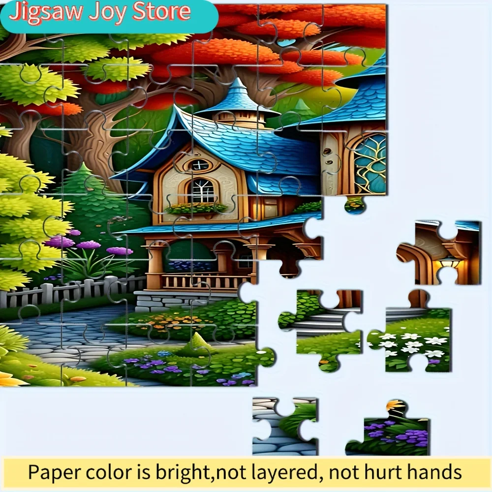 500 or A Adult Puzzle for Adults - Challenging Large 500/A with Complex Patterns, Family Game Night for /Christmas/Holiday Gif