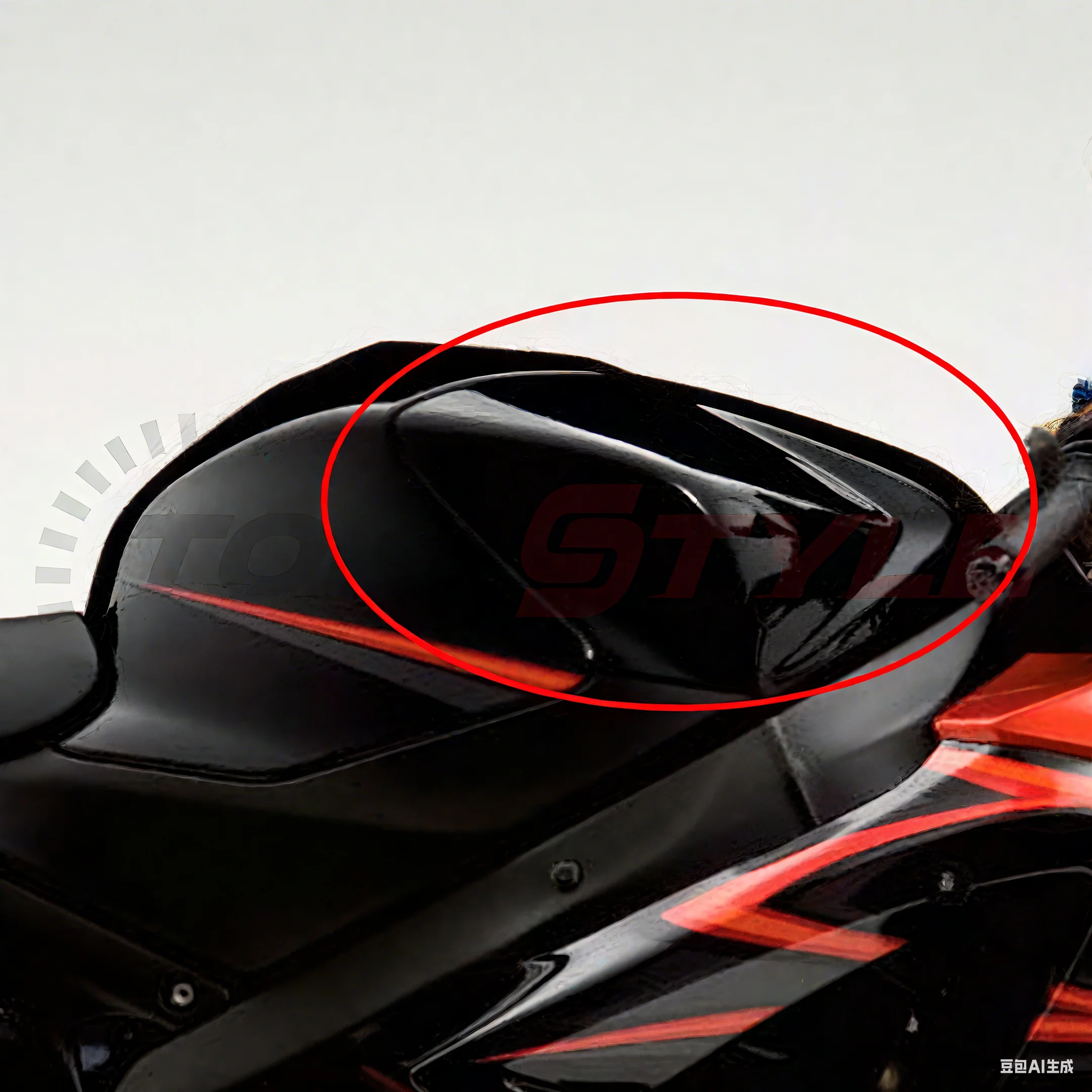 

Подходит для SUZUKI GSXR 1000 GSXR1000 GSX-R1000 K7 2007 2008, покрытие из углеродного волокна, передняя крышка бензобака, защитный обтекатель