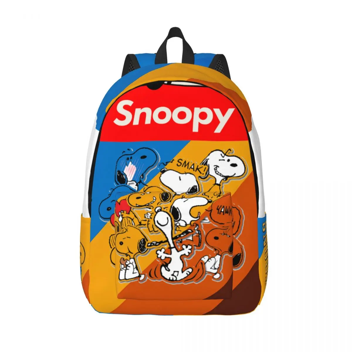 Birthday Gift Terrific Zipper Closure Handbag Snoopy High Street Teenager Daypack High School