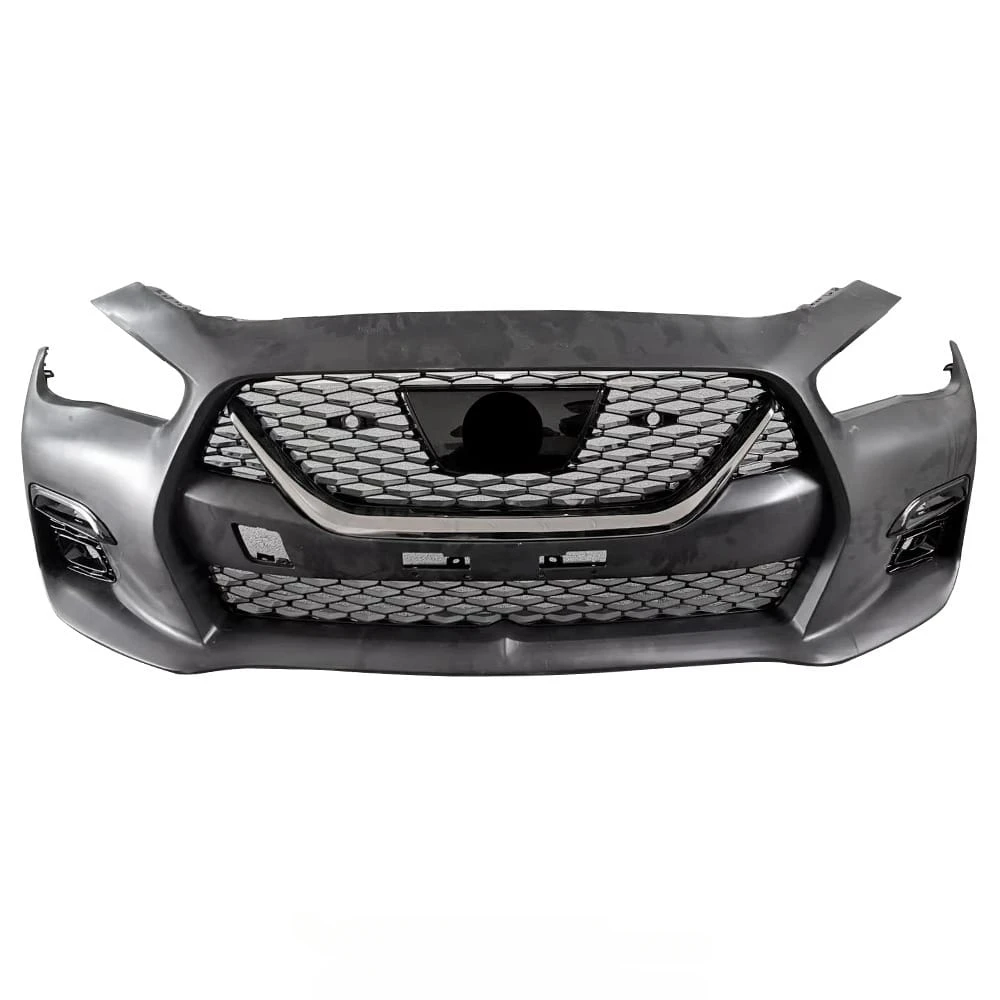 

Hot Sale 400R Skyline Style Front Bumper For Infiniti Q50 PP Car Body Kit