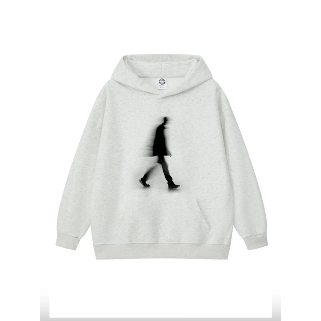 شخصية بشرية جرافيك هوديي القطن الخالص الربيع والخريف الفاخرة المتخصصة العلامة التجارية موضة تنوعا الرجال والنساء Y2K هوديي