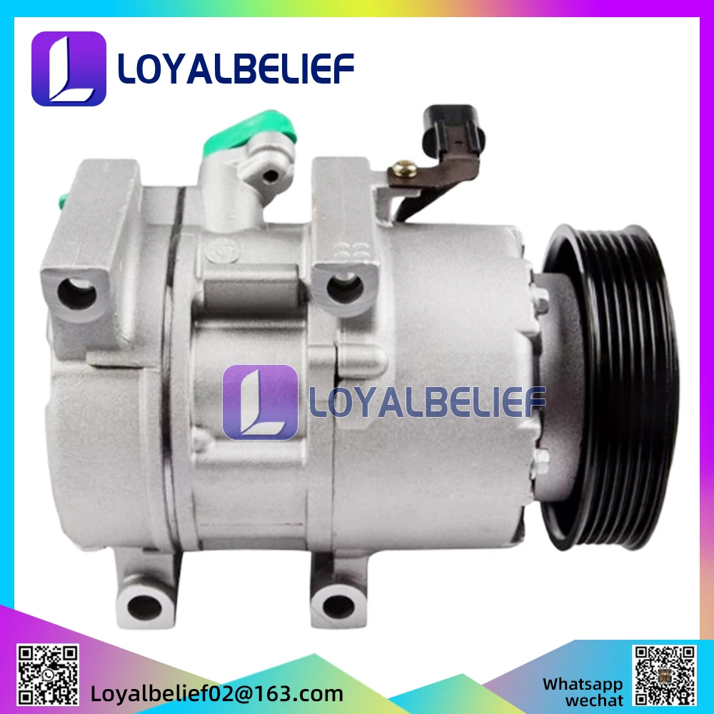 VS16E AC Compressor  for Hyundai Sonata VI YF 2.0 2.4 Kia Optima 2.0 2010 CVVL G4KD 977013V110 29159C