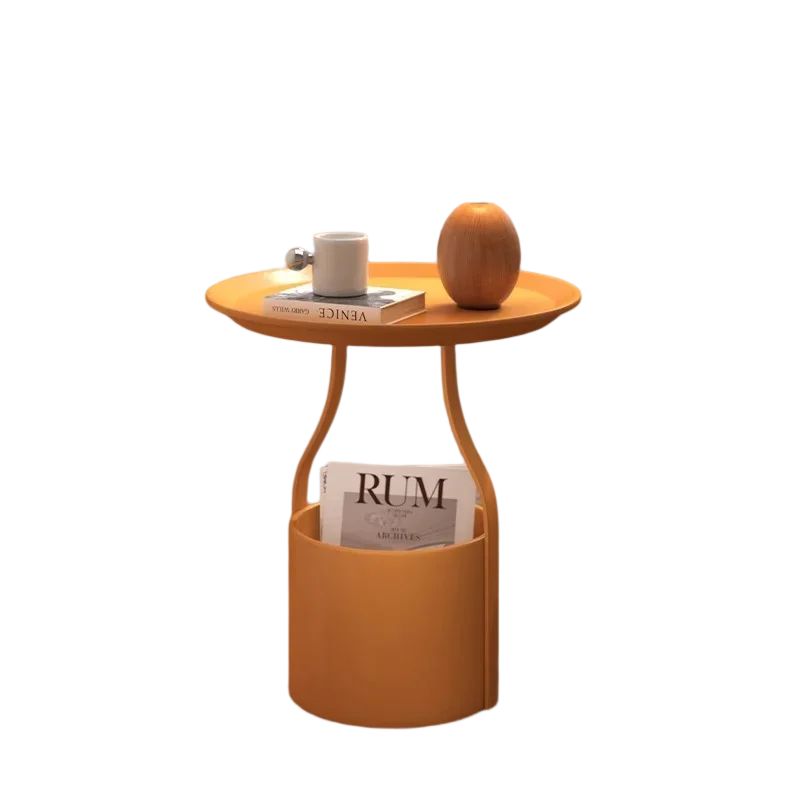 

Скандинавский современный дизайн стола для гостиной, портативный круглый мобильный маленький минималистичный журнальный столик, вспомогательная мебель Mesas Redondas