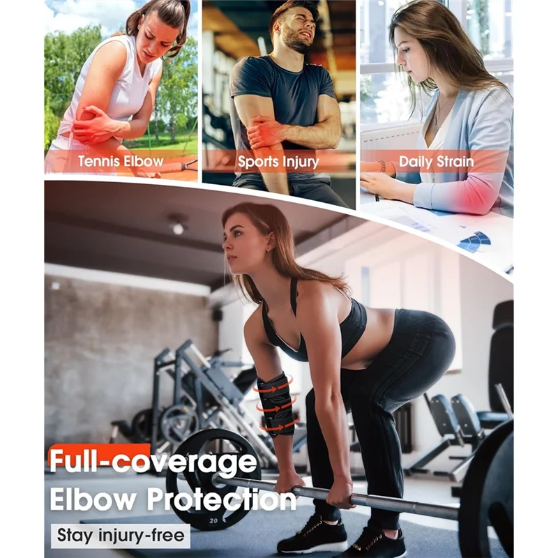 لتنس دعامة المرفق-جبيرة ليلية قابلة للتعديل لنفق مكعب ودعم الأعصاب الندارية-ليخفيف آلام التهاب الأوتار