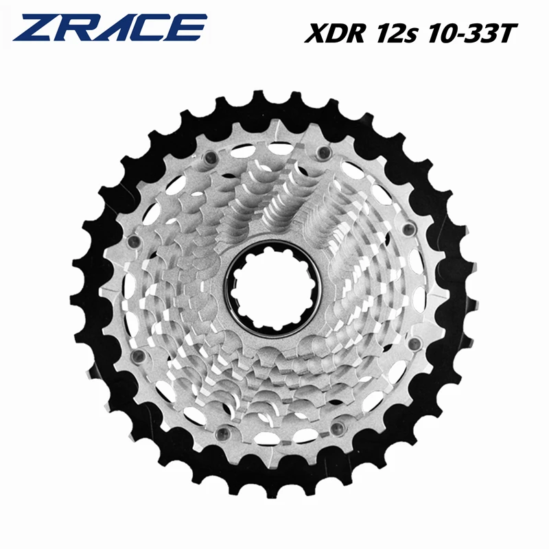 Zrace 12速カセットスプロケット 10-36T for SRAM XDR ZRACE XDR 12-Speed Cassette for Road/Gravel, CNC fully hollow and