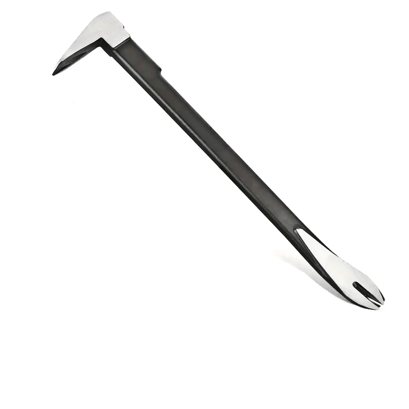 Imagem -06 - Ferramentas Multifuncionais Pry Bar Crow Extrator de Unhas Removedor de Extrator Aço Carbono Doméstico Removendo e Carpintaria 12 Polegadas 10 Polegadas Polegadas