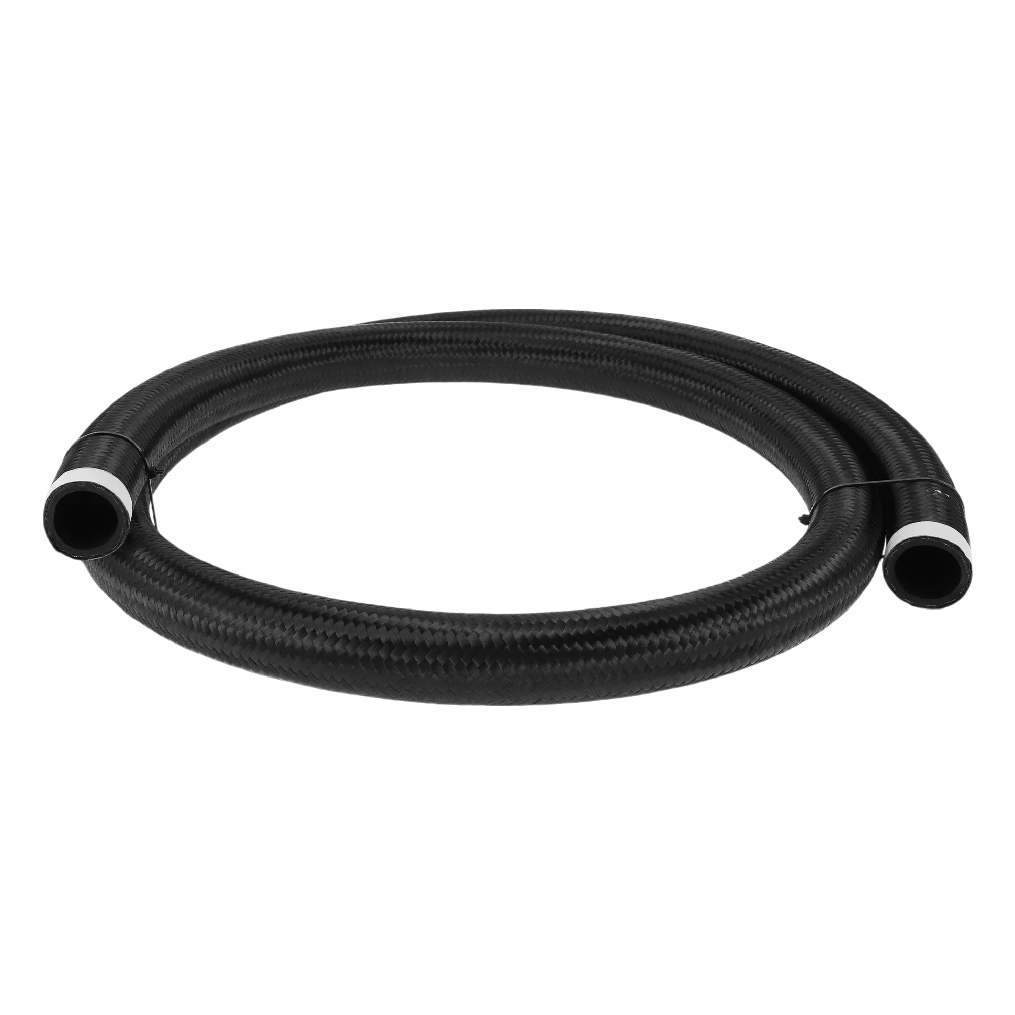 

UXCELL Fuel Line Hose AN-20 6.5ft 1.1"ID 1.4"OD CPE Rubber,Nylon braided 1 Pcs for Car