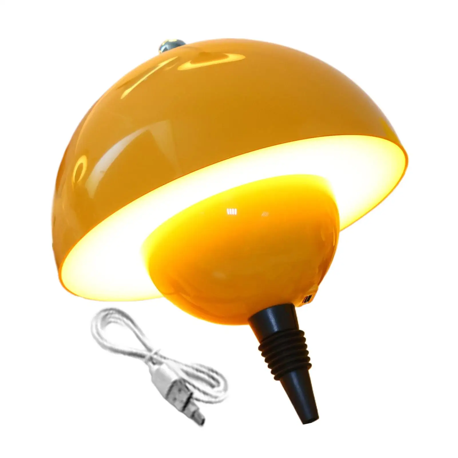 Wine Bottle Lamp Dimmable Desktop Lighting Supplies Decorative Ambient Night Light for Kids Teens Adults Renters Home Hallway