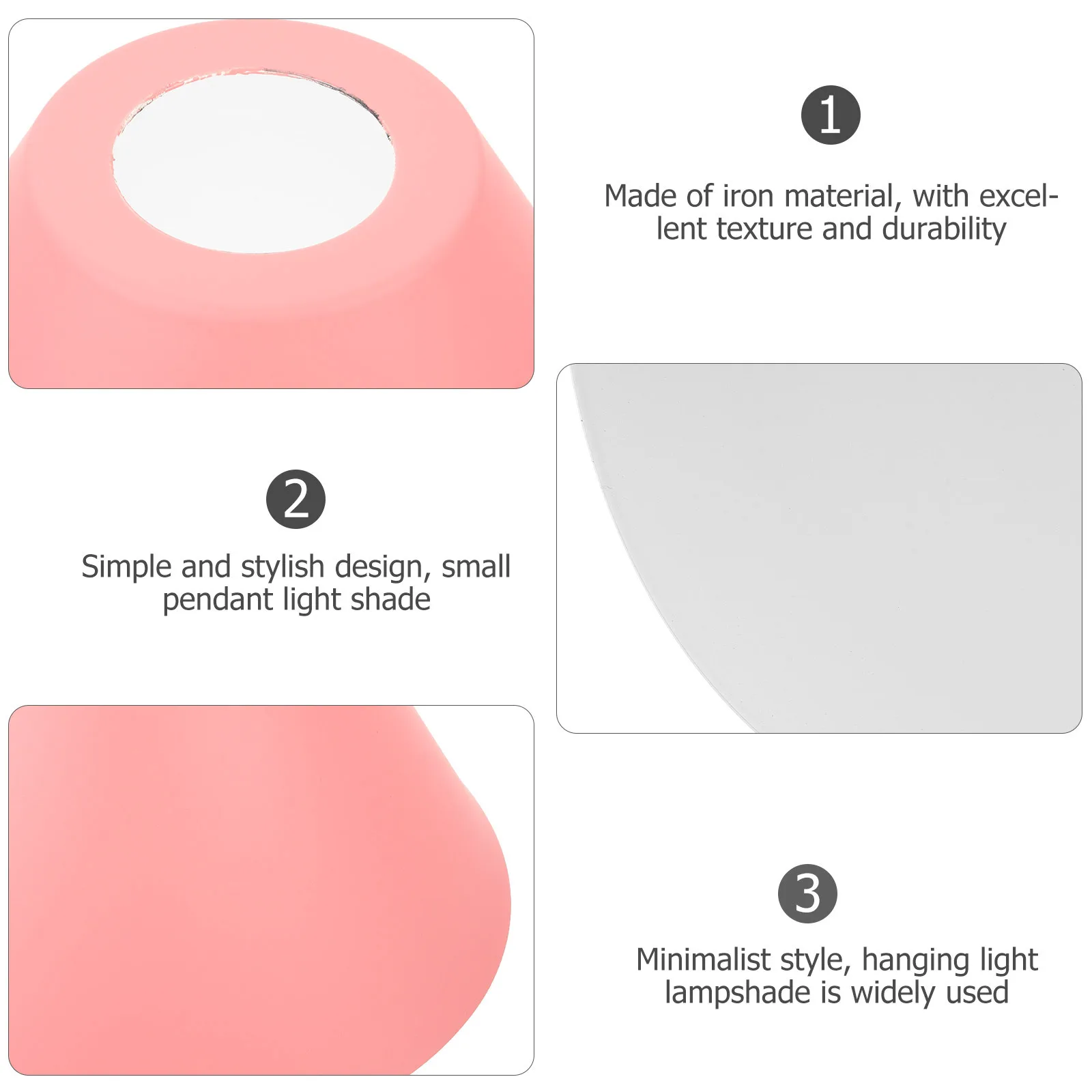 

Small Wrought Iron Lamp Shade for Chandelier Table Lamps Dining Room Bedroom Pendant Light Shade Replacement Hanging Light Cover