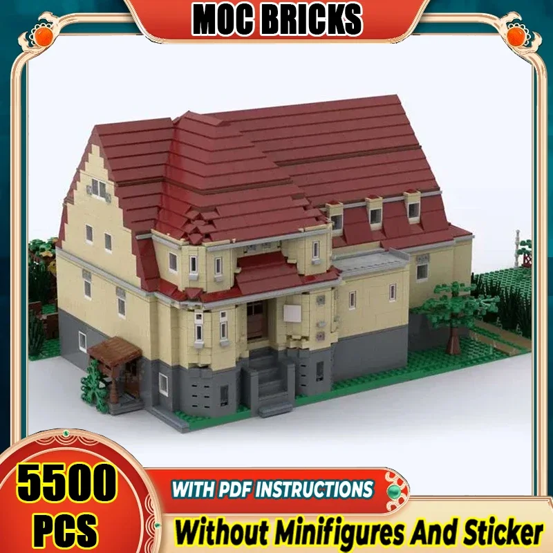 

Модель City Street View Moc Building Bricks Молодежные строительные технологии Модульные блоки Подарки Рождественские игрушки Наборы «сделай сам» Сборка