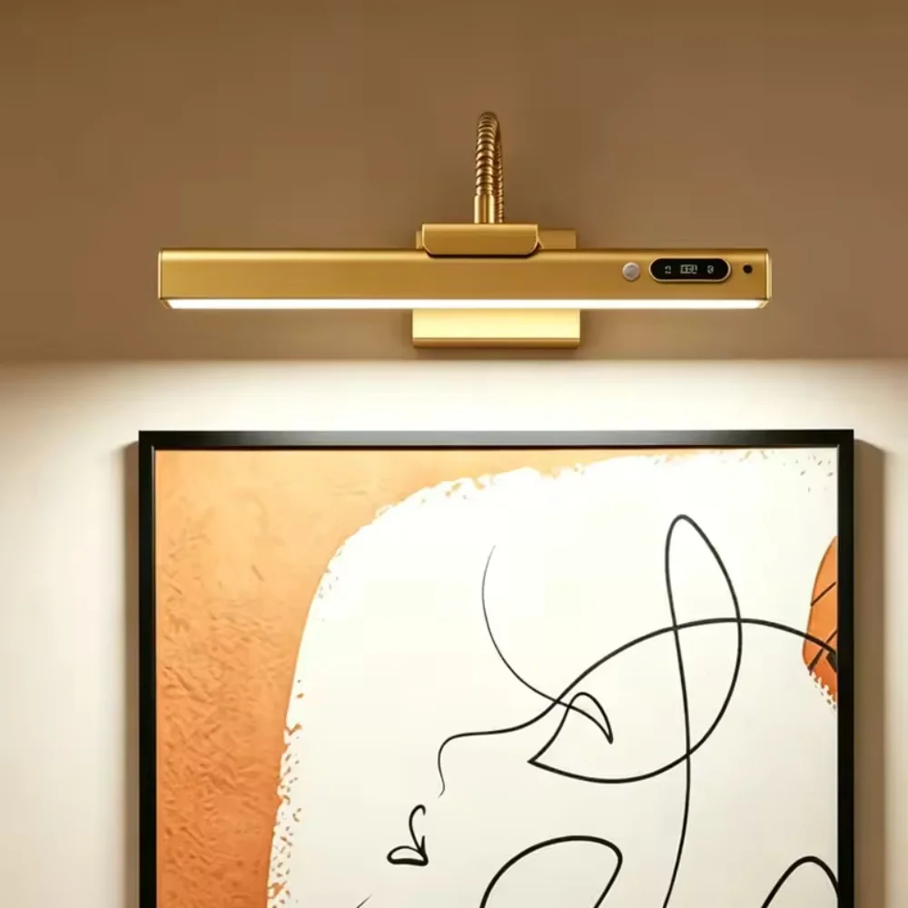 USB Wall Lamp Dimmable Cordless Picture Light With Controller Mirror Light Painting Art Display Living Room Vanity Lights