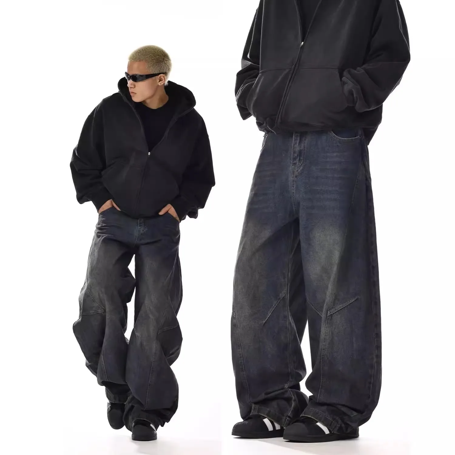 Thumbnail 4 - #61 Best Selling Wide Leg Denim Jeans