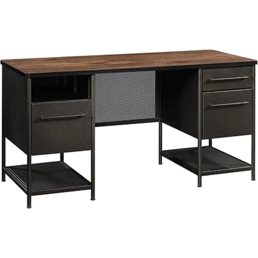 Boulevard Café Executive Desk, Black finish