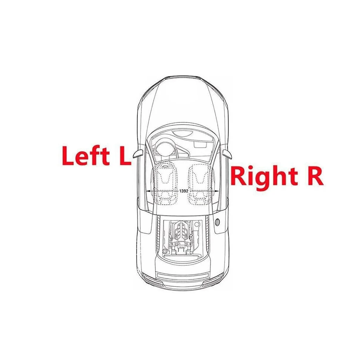 Car Roof Top Hinge Cover Left Right Clips for BMW E93 335I 430I M4 F83 54377184037 54377184038