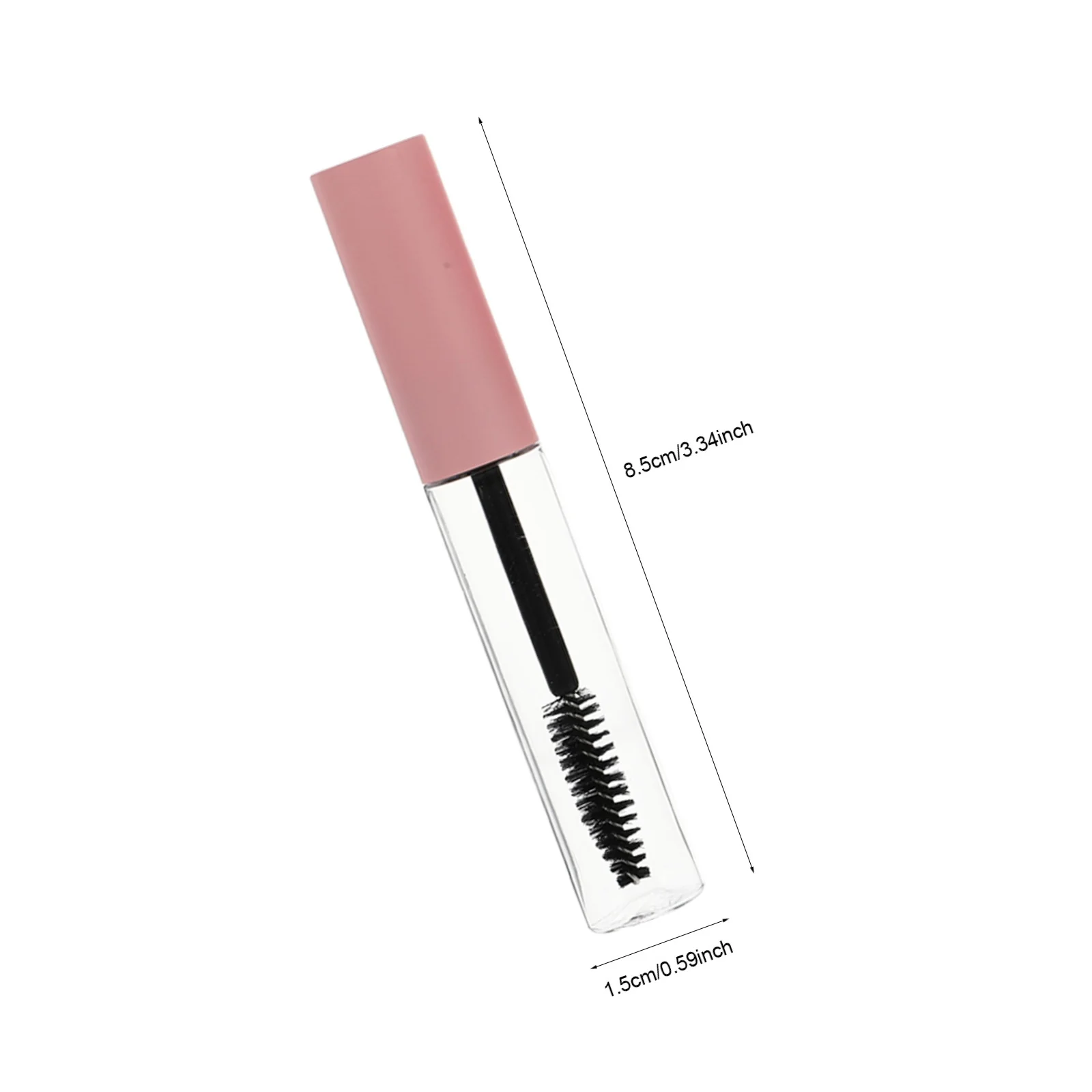 4 szt. Puste tubki na tusz do rzęs z materiału PET, końcówka do cieni, butelka na eyeliner, pojemnik wielokrotnego użytku do samodzielnego tworzenia tuszu do rzęs, pusta butelka do makijażu