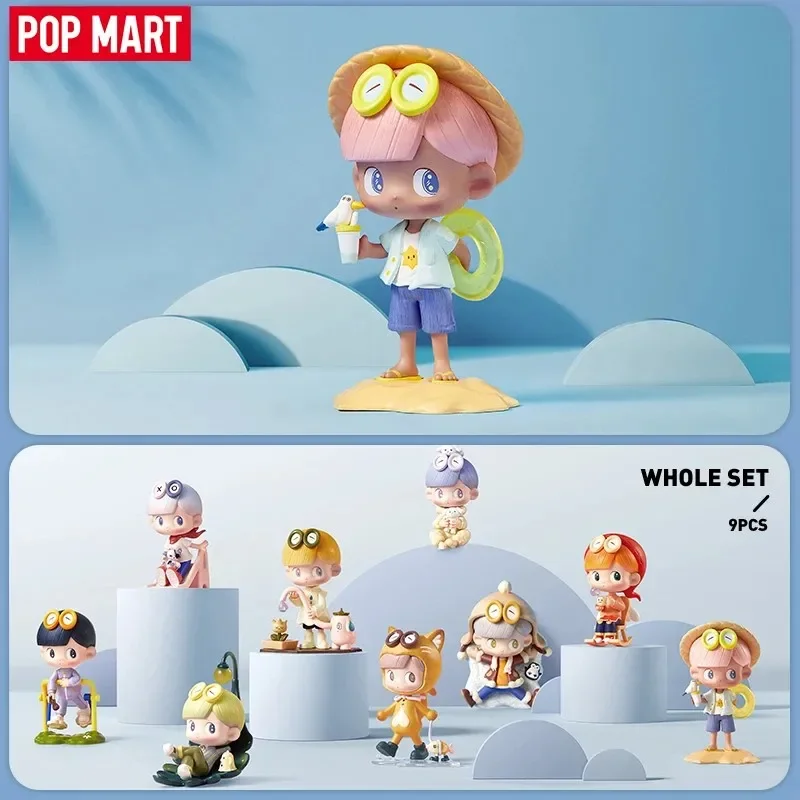 POP MART LiLiOS Daily Getaways Series Blind Box Toys Kawaii Anime Action Figure Caixa Caja Surprise Mystery Box Dolls Girls Gift