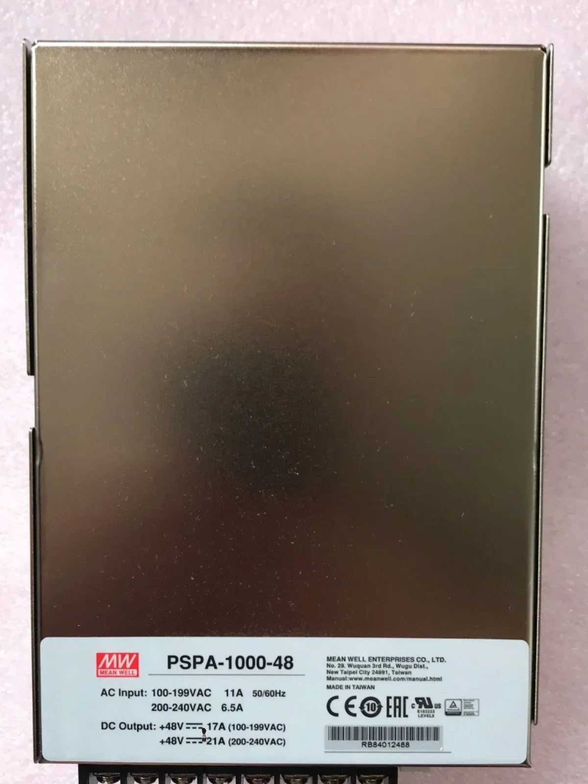 2025 Switching Power Supply PSPA-1000-12V15V24V48V Active PFC And Parallel Function 960W1000W