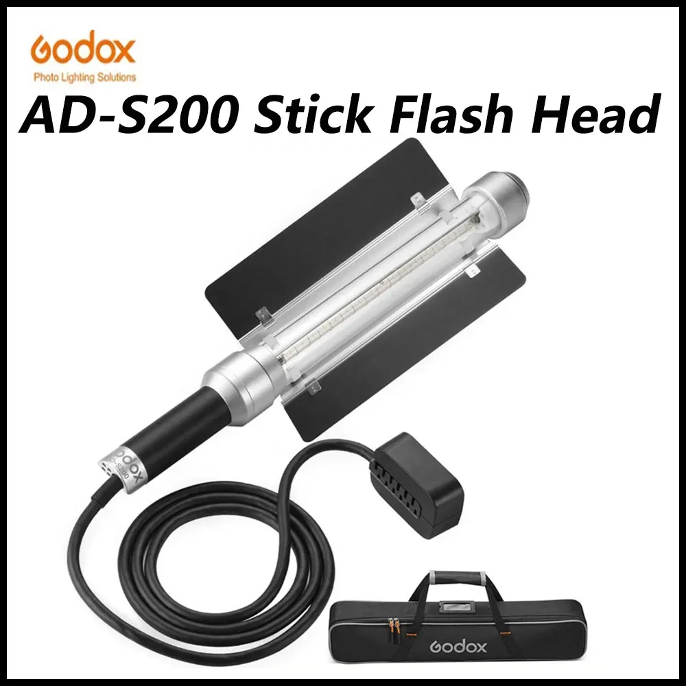 

Godox AD-S200 Handheld Flash Head for AD200/AD200pro Speedlite Flash 360° Spread of light Outdoor Lighting